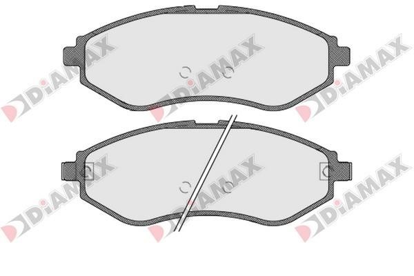 Diamax N09595 Brake Pad Set, disc brake N09595: Buy near me in Poland at 2407.PL - Good price!