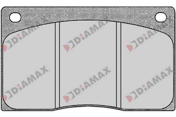 Diamax N09798 Brake Pad Set, disc brake N09798: Buy near me in Poland at 2407.PL - Good price!
