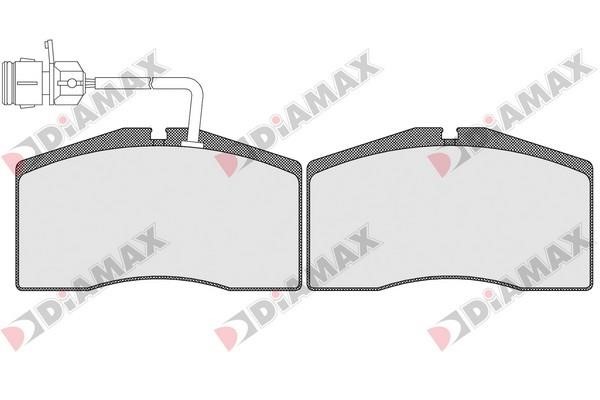 Diamax N09537 Brake Pad Set, disc brake N09537: Buy near me in Poland at 2407.PL - Good price!