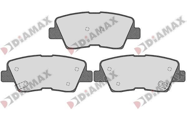 Diamax N09767 Тормозные колодки дисковые, комплект N09767: Отличная цена - Купить в Польше на 2407.PL!