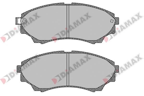 Diamax N09705 Brake Pad Set, disc brake N09705: Buy near me in Poland at 2407.PL - Good price!