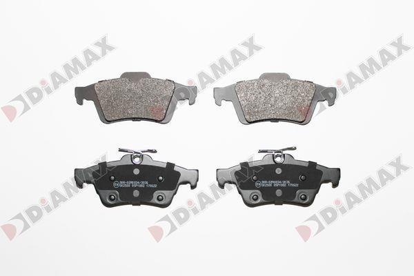 Diamax N09827 Brake Pad Set, disc brake N09827: Buy near me in Poland at 2407.PL - Good price!