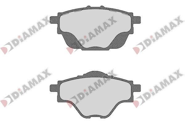 Diamax N09817 Brake Pad Set, disc brake N09817: Buy near me at 2407.PL in Poland at an Affordable price!