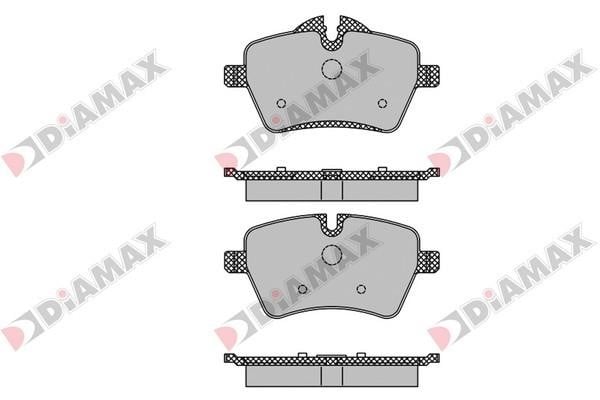 Diamax N09718 Brake Pad Set, disc brake N09718: Buy near me at 2407.PL in Poland at an Affordable price!