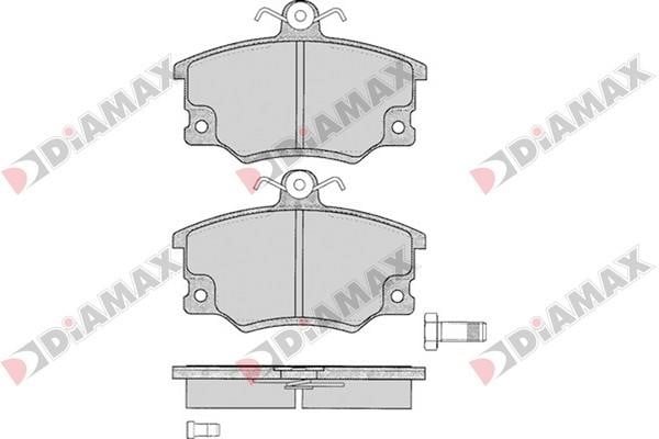 Diamax N09628 Brake Pad Set, disc brake N09628: Buy near me in Poland at 2407.PL - Good price!