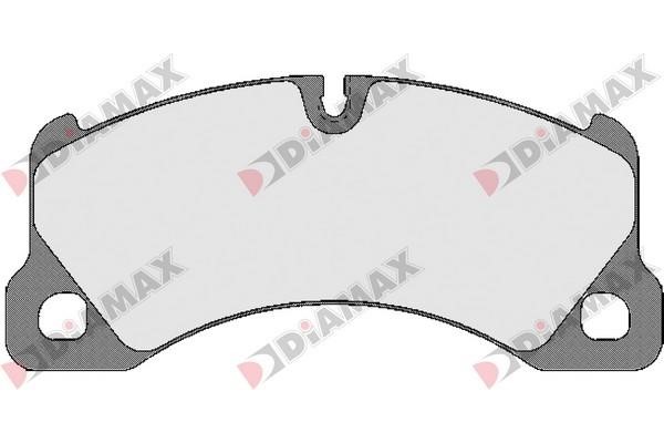 Diamax N09609 Brake Pad Set, disc brake N09609: Buy near me in Poland at 2407.PL - Good price!