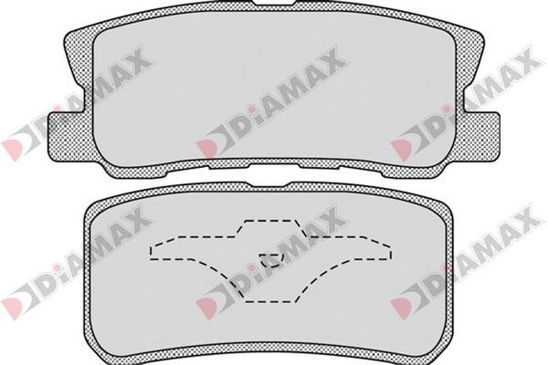 Diamax N09652 Scheibenbremsbeläge, Set N09652: Kaufen Sie zu einem guten Preis in Polen bei 2407.PL!