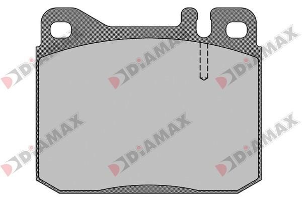Diamax N09629 Тормозные колодки дисковые, комплект N09629: Отличная цена - Купить в Польше на 2407.PL!