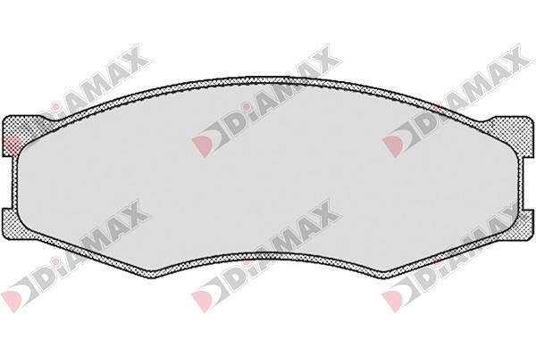 Diamax N09055 Brake Pad Set, disc brake N09055: Buy near me in Poland at 2407.PL - Good price!