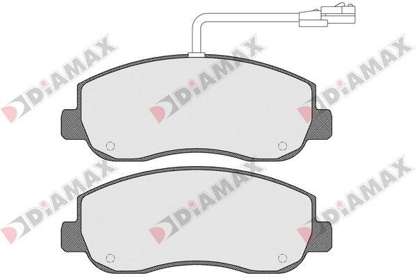 Diamax N09223 Brake Pad Set, disc brake N09223: Buy near me in Poland at 2407.PL - Good price!