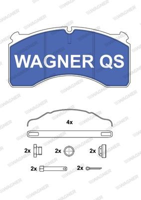 Wagner 2912404950 Brake Pad Set, disc brake 2912404950: Buy near me in Poland at 2407.PL - Good price!