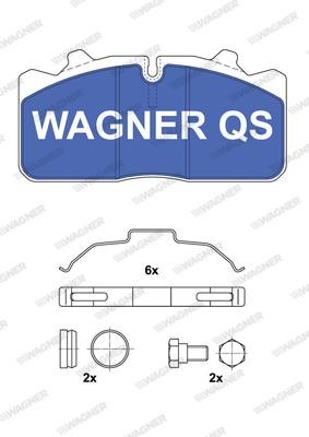 Wagner 2908804950 Brake Pad Set, disc brake 2908804950: Buy near me in Poland at 2407.PL - Good price!