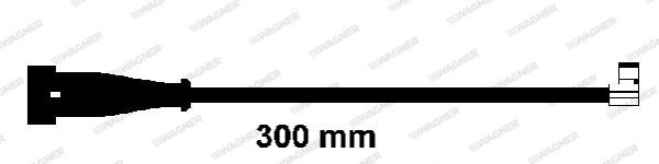 Wagner WWI305 Датчик износа тормозных колодок WWI305: Отличная цена - Купить в Польше на 2407.PL!