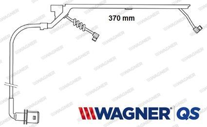 Wagner 587040W Warning contact, brake pad wear 587040W: Buy near me in Poland at 2407.PL - Good price!
