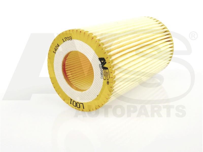 AVS Autoparts L001 Фільтр масляний L001: Приваблива ціна - Купити у Польщі на 2407.PL!