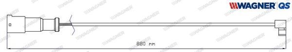 Wagner 587099W Styk ostrzegawczy, zużycie okładzin hamulcowych 587099W: Dobra cena w Polsce na 2407.PL - Kup Teraz!
