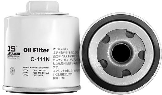 JS Asakashi C111N Oil Filter C111N: Buy near me in Poland at 2407.PL - Good price!