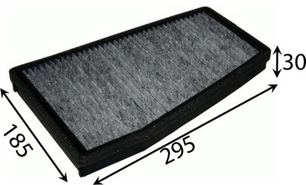 JS Asakashi AC0152C Activated Carbon Cabin Filter AC0152C: Buy near me in Poland at 2407.PL - Good price!