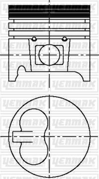 Yenmak 31-04107-000 Piston 3104107000: Buy near me in Poland at 2407.PL - Good price!