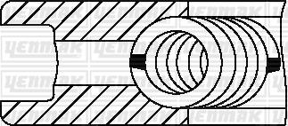 Kolbenringsatz Yenmak 91-09321-000