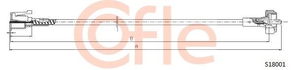 Cofle 92.S18001 Tacho Shaft 92S18001: Buy near me at 2407.PL in Poland at an Affordable price!