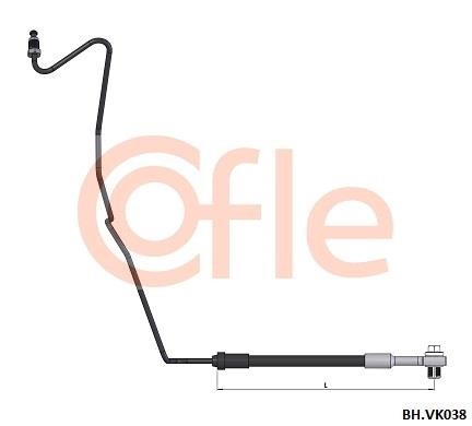 Cofle 92.BH.VK038 Bremsschlauch 92BHVK038: Kaufen Sie zu einem guten Preis in Polen bei 2407.PL!