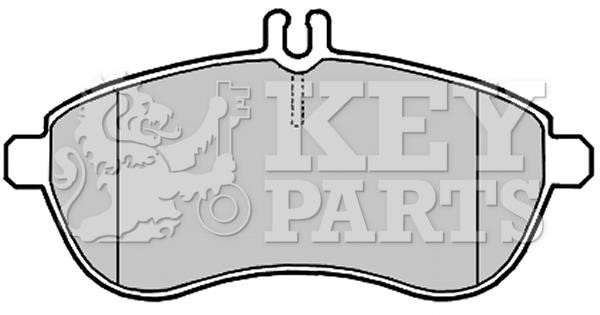 Key parts KBP2008 Гальмівні колодки, комплект KBP2008: Купити у Польщі - Добра ціна на 2407.PL!