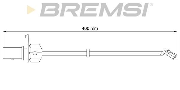 Bremsi WI0921 Warning contact, brake pad wear WI0921: Buy near me in Poland at 2407.PL - Good price!