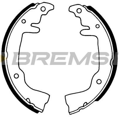 Bremsi GF0371 Колодки тормозные барабанные, комплект GF0371: Отличная цена - Купить в Польше на 2407.PL!