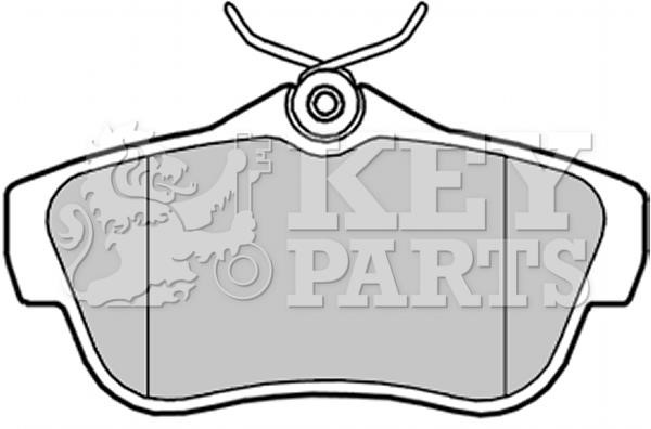 Key parts KBP2043 Brake Pad Set, disc brake KBP2043: Buy near me in Poland at 2407.PL - Good price!