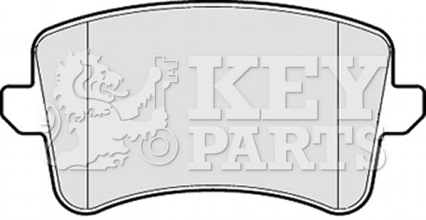 Key parts KBP2055 Гальмівні колодки, комплект KBP2055: Приваблива ціна - Купити у Польщі на 2407.PL!
