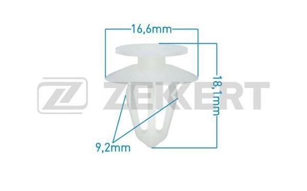Zekkert BE-1887 Clip, trim/protective strip BE1887: Buy near me at 2407.PL in Poland at an Affordable price!