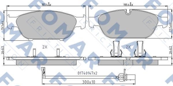 Fomar friction FO 998881 Klocki hamulcowe, zestaw FO998881: Dobra cena w Polsce na 2407.PL - Kup Teraz!