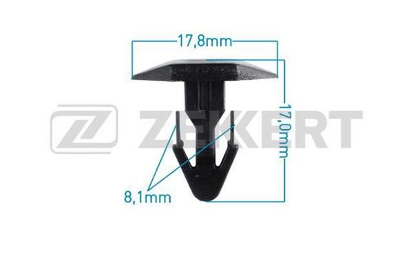 Zekkert BE-1856 Clip, trim/protective strip BE1856: Buy near me at 2407.PL in Poland at an Affordable price!