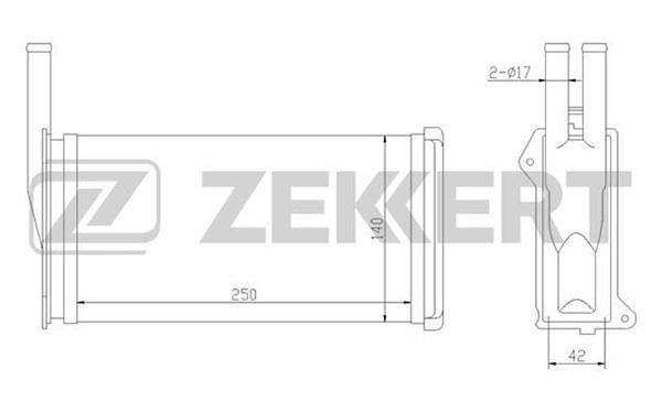 Zekkert MK-5002 Радиатор отоп. MK5002: Отличная цена - Купить в Польше на 2407.PL!