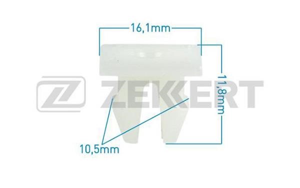 Zekkert BE-2380 Clip, trim/protective strip BE2380: Buy near me in Poland at 2407.PL - Good price!