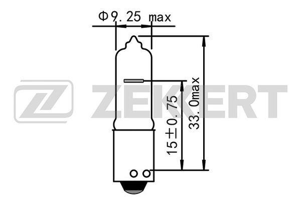 Zekkert LP-1174 Лампа накаливания H21W 24V 21W LP1174: Отличная цена - Купить в Польше на 2407.PL!