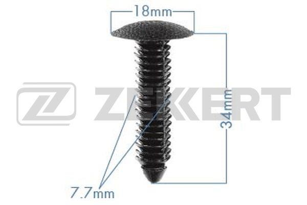 Zekkert BE-2865 Clip, trim/protective strip BE2865: Buy near me in Poland at 2407.PL - Good price!