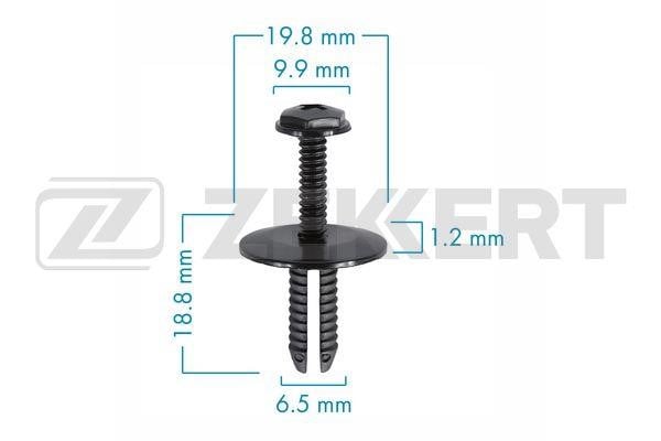 Zekkert BE-3602 Clip, trim/protective strip BE3602: Buy near me at 2407.PL in Poland at an Affordable price!