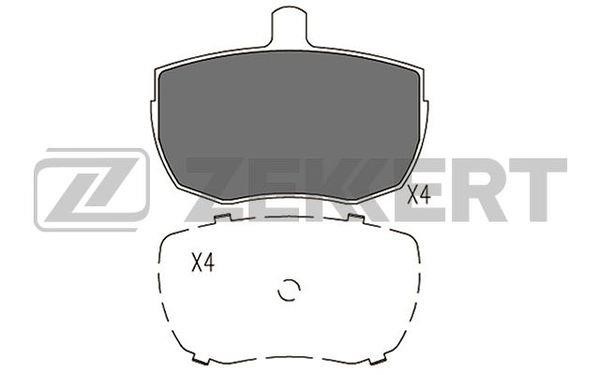 Zekkert BS-2965 Front disc brake pads, set BS2965: Buy near me at 2407.PL in Poland at an Affordable price!