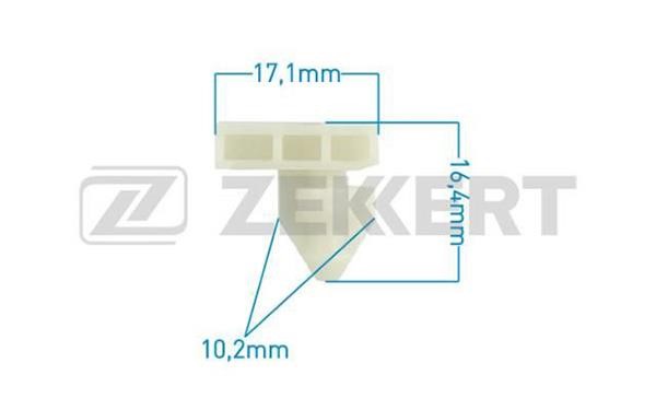 Zekkert BE-2004 Зажим, молдинг / защитная накладка BE2004: Купить в Польше - Отличная цена на 2407.PL!