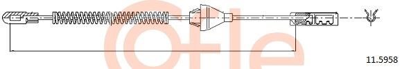 Cofle 92.11.5958 Cable Pull, parking brake 92115958: Buy near me in Poland at 2407.PL - Good price!