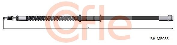 Cofle 92.BH.ME088 Przewód hamulcowy elastyczny 92BHME088: Dobra cena w Polsce na 2407.PL - Kup Teraz!