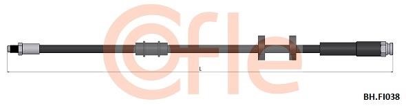 Cofle 92.BH.FI038 Brake Hose 92BHFI038: Buy near me in Poland at 2407.PL - Good price!