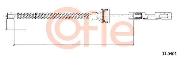Cofle 92.11.5464 Cable Pull, parking brake 92115464: Buy near me in Poland at 2407.PL - Good price!