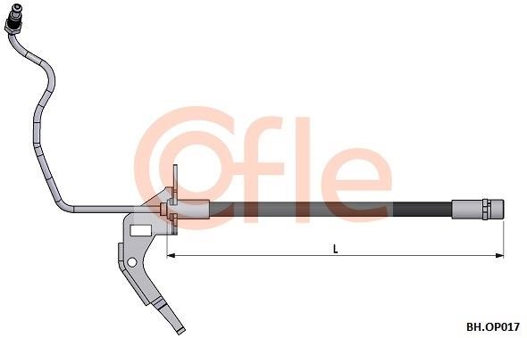 Cofle 92.BH.OP017 Brake Hose 92BHOP017: Buy near me in Poland at 2407.PL - Good price!
