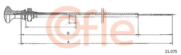 Cofle 92.21.075 Трос стартера 9221075: Купити у Польщі - Добра ціна на 2407.PL!