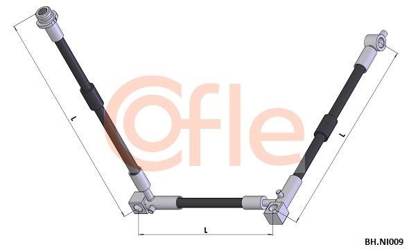 Cofle 92.BH.NI009 Гальмівний шланг 92BHNI009: Купити у Польщі - Добра ціна на 2407.PL!
