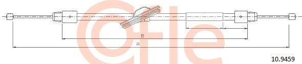 Cofle 92.10.9459 Трос стояночного тормоза 92109459: Отличная цена - Купить в Польше на 2407.PL!