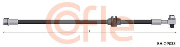 Cofle 92.BH.OP038 Brake Hose 92BHOP038: Buy near me at 2407.PL in Poland at an Affordable price!